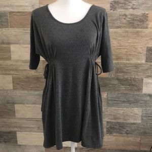 Motherhood Maternity Side Tie Blouse NWOT